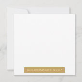 Steampunkの写真の招待状 招待状 (裏面)