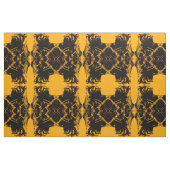 Steampunkの列車の目の錯覚 ファブリック (ファットクウォーター)