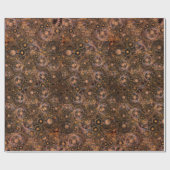 Steampunkの包装紙 ラッピングペーパー (フラット)