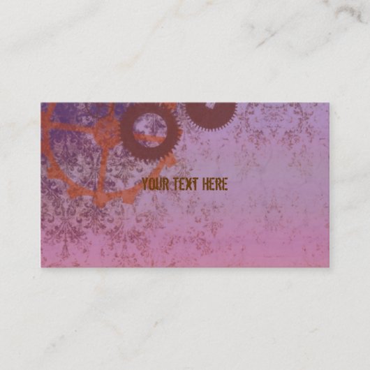 Steampunkの名刺 名刺 (正面)