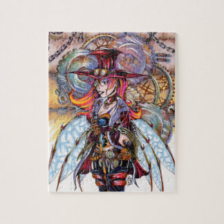 Steampunkの妖精の国のパズル ジグソーパズル