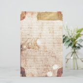 Steampunkの文房具-創造的な名札 便箋 (スタンド正面)