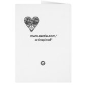 Steampunkの時計の仕事およびギアのハート (裏面)