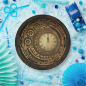 Steampunkの時計の使い捨て可能な紙皿 ペーパープレート (パーティー)