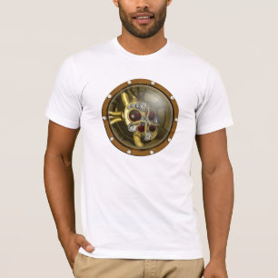 Steampunkの機械ハート Tシャツ