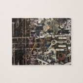 Steampunkの機械機械類機械 ジグソーパズル (横)