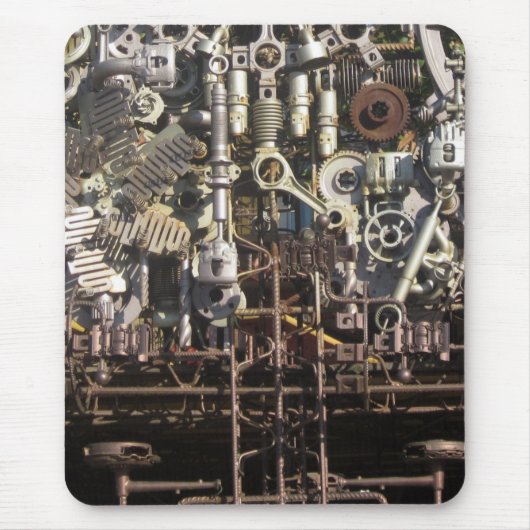 Steampunkの機械機械類機械 マウスパッド (正面)