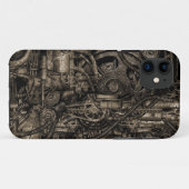 Steampunkの汚い機械類 Case-Mate iPhoneケース (裏面(横))