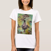 Steampunkの海底くらげ Tシャツ (正面)