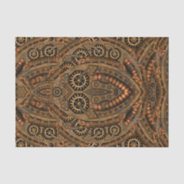 Steampunkの産業ヴィンテージの時計仕掛け 薄葉紙