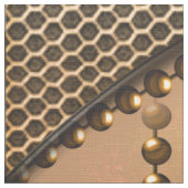 Steampunkの素晴らしいsteampunkの馬 ファブリック (クローズアップ)