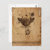 Steampunkの郵便はがき ポストカード (正面/裏面)