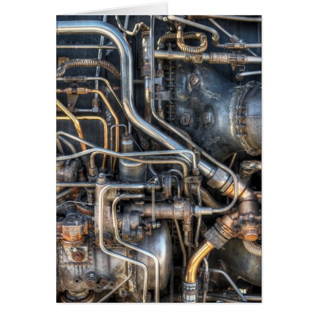 Steampunkの配管の管 (正面)