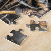 Steampunkの配管の管 ジグソーパズル (側面)