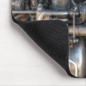 Steampunkの配管の管 マウスパッド (コーナー)