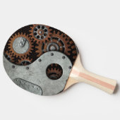 Steampunkの陰陽 卓球ラケット (横)