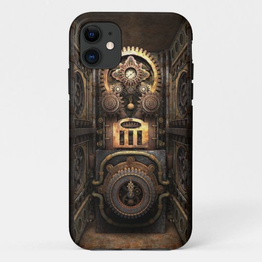 Steampunkの非道の考案物 Case-Mate iPhoneケース (裏面)
