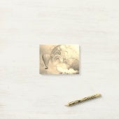 Steampunkの飛行船 ポストイット (デスク上)