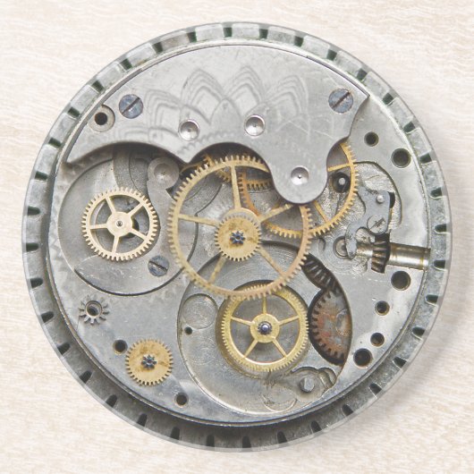 SteamPunkの飲み物のコースター コースター (正面)