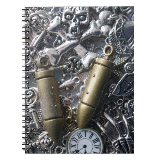 Steampunkの魅力 ノートブック (正面)