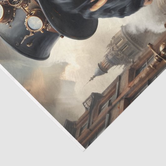 SteampunkのBluestick Conhound -Decompage- 薄葉紙 (詳細)