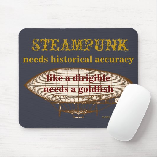 Steampunkはマウスパッドを必要とします マウスパッド (マウス)