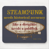 Steampunkはマウスパッドを必要とします マウスパッド (正面)