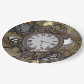 Steampunkは海おもしろいなヤモリできます ペーパープレート (アングル)