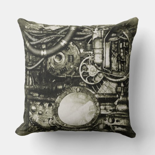 Steampunkは装飾用クッションを連動させます クッション (正面)