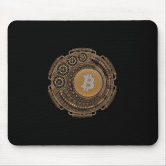 Steampunkはbitcoinに会います マウスパッド