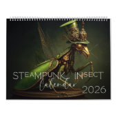 Steampunkカレンダー、Steampunkバグ カレンダー (カバー)
