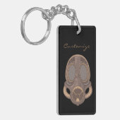 SteampunkガスマスクThunder_Cove キーホルダー (正面左)