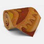 steampunkギアcogs整備士デザイン ネクタイ (ロール)