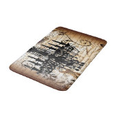 steampunkゴシックスクリプトparisヴィンテージシャンデリア バスマット (アングル)