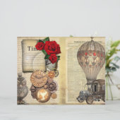 Steampunkスクラップブック/ジャーナルページ (スタンド正面)