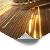 Steampunkタイムマシン – 時間/宇宙/連続体001X ポスター (角)