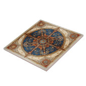 Steampunkタロット星型#2 ID1081 タイル (側面)