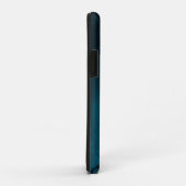 Steampunkターコイズ背景(ギア) Case-Mate iPhoneケース (裏面/右)