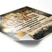 STEAMPUNKテンプレートの任意のギフト/カードへの転送 フォトプリント            (角)