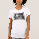 SteampunkハロウィンのTeslaによって破壊されるTシャツ Tシャツ (正面)