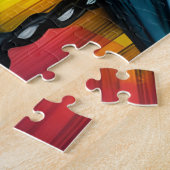 SteampunkヒップホップBotswainアラート ジグソーパズル (側面)