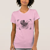 SteampunkビクトリアンなCthulhuのベビー Tシャツ (正面)