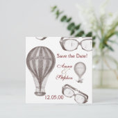 steampunkビクトリアン日付の保存 セーブザデート (スタンド正面)