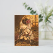 Steampunkファンタジーはがき – なし ポストカード (スタンド正面)