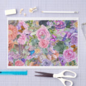 Steampunkフローラ夢(2ページ連続) 薄葉紙 (クラフト)