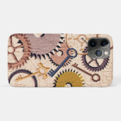 Steampunkホイール、ギア、鍵、旧地図油 絵を描 Case-Mate iPhoneケース (裏面(横))