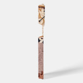 Steampunkホイール、ギア、鍵、旧地図油 絵を描 iPhoneケース (右側面)