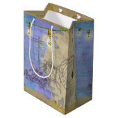 Steampunkメカニカルエジソン電球アーキテクト ミディアムペーパーバッグ (裏面アングル)