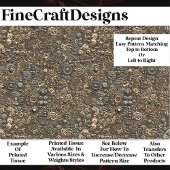 SteampunkメカニカルパターンラストBM9デコページ 薄葉紙