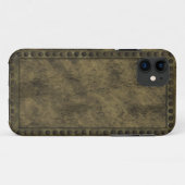 SteampunkメタルとスタッズパネルiPhoneケース Case-Mate iPhoneケース (裏面(横))